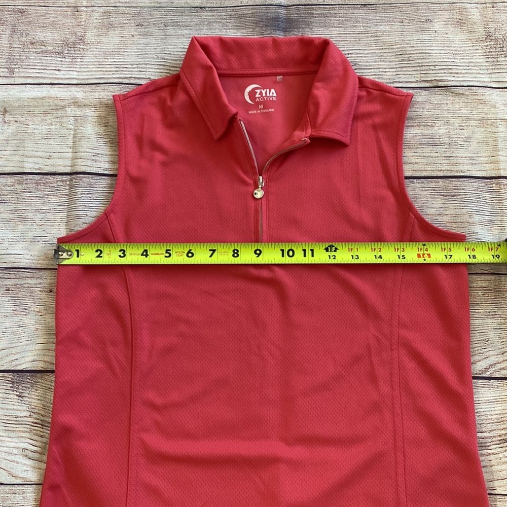 •Zyia Active• golf tank top polo - Picture 4 of 6